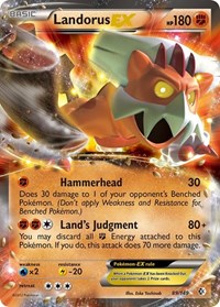 Landorus EX (89) - Boundaries Crossed (BCR)