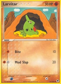 Larvitar (51) - EX Dragon Frontiers (DF)