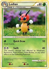 Ledian (25) - HeartGold SoulSilver (HS)