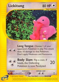 Lickitung (90) - Aquapolis (AQ)