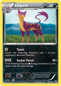 Liepard (67) - Black and White (BLW)