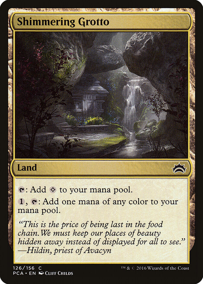 Shimmering Grotto (126) - Planechase Anthology (PCA)