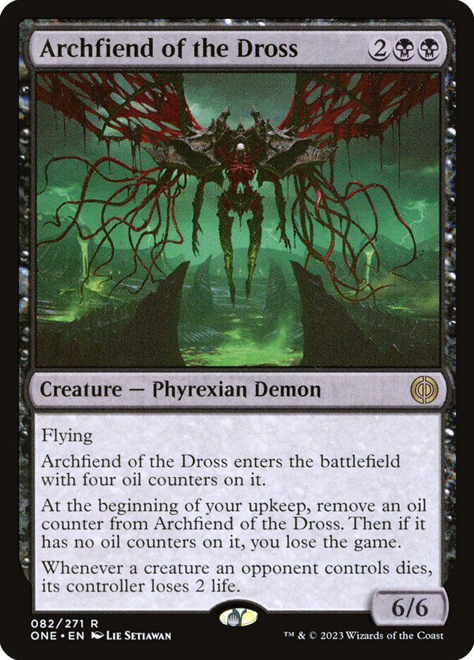 Archfiend of the Dross (82) - Phyrexia: All Will Be One (ONE)