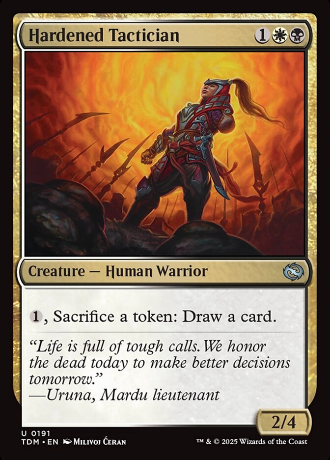 Hardened Tactician (191) - Tarkir: Dragonstorm (TDM)