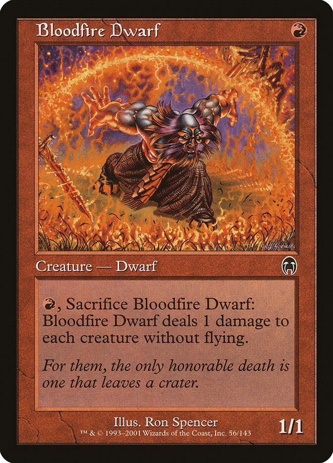 Bloodfire Dwarf (56) - Apocalypse (APC)