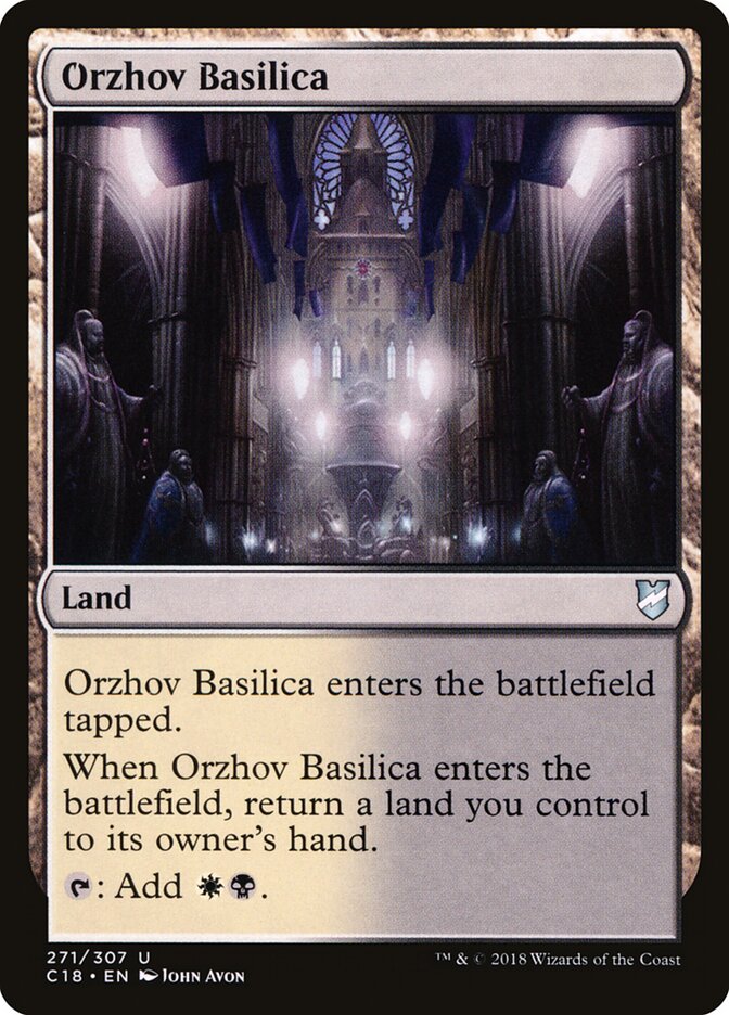Orzhov Basilica (271) - Commander 2018 (C18)