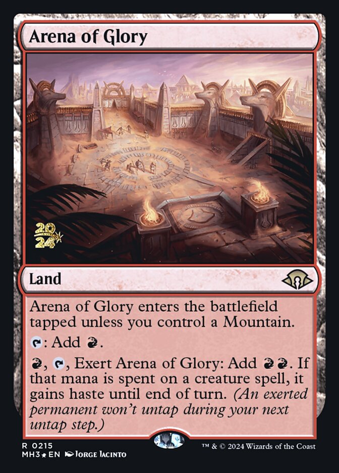 Arena of Glory (215s) - Modern Horizons 3 Promos (PMH3)