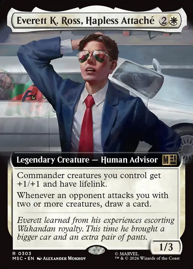 Everett K. Ross, Hapless Attache (303) - Marvel Super Heroes Commander (MSC)