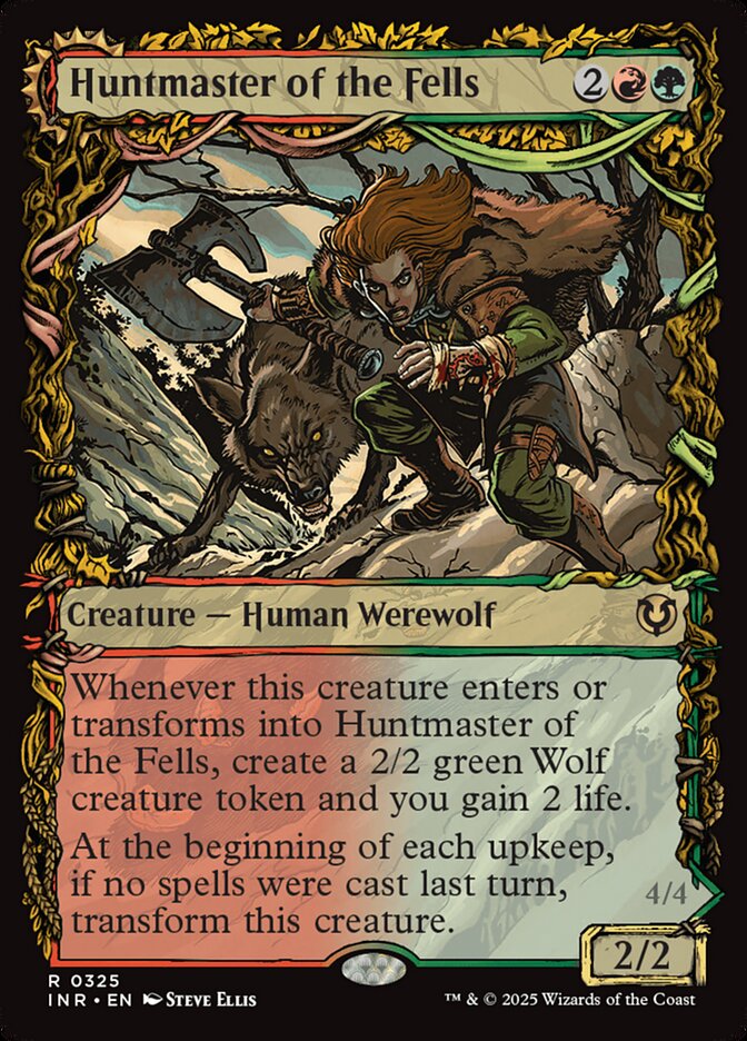 Huntmaster of the Fells // Ravager of the Fells (325) - Innistrad Remastered (INR)