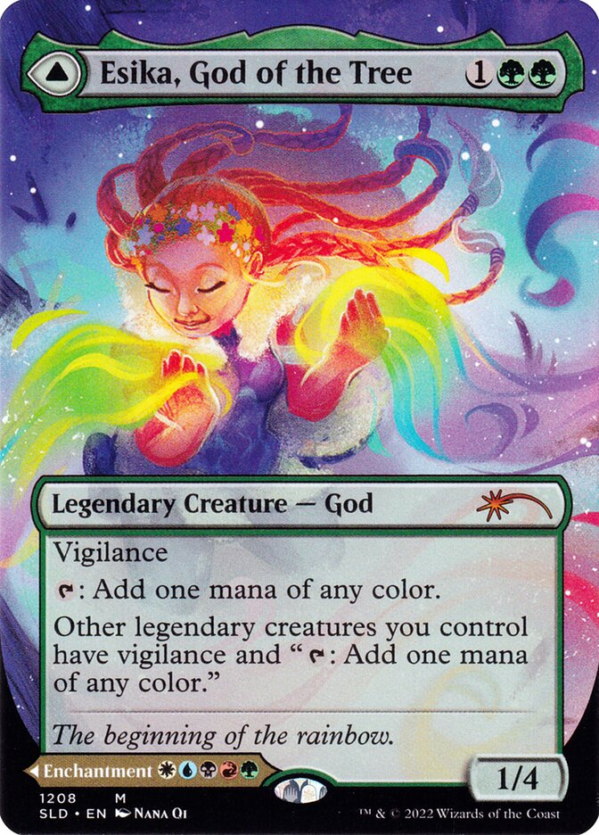 Esika, God of the Tree // The Prismatic Bridge (1208) - Secret Lair Drop (SLD)