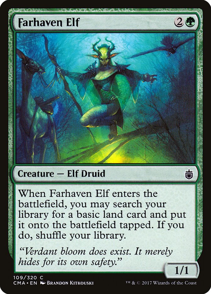Farhaven Elf (109) - Commander Anthology (CMA)