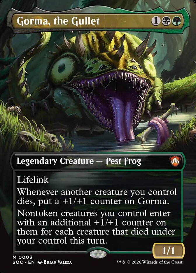 Gorma, the Gullet (3) - Secrets of Strixhaven Commander (SOC)