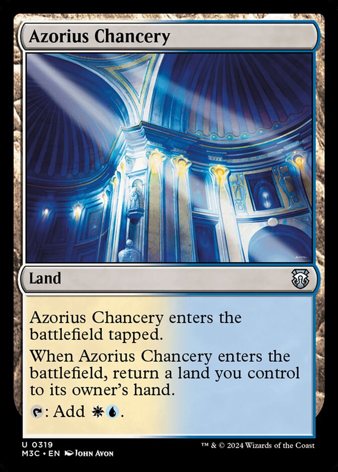Azorius Chancery (319) - Modern Horizons 3 Commander (M3C)