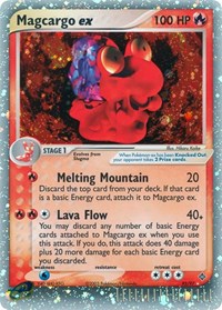 Magcargo ex (95) - EX Dragon (DR)