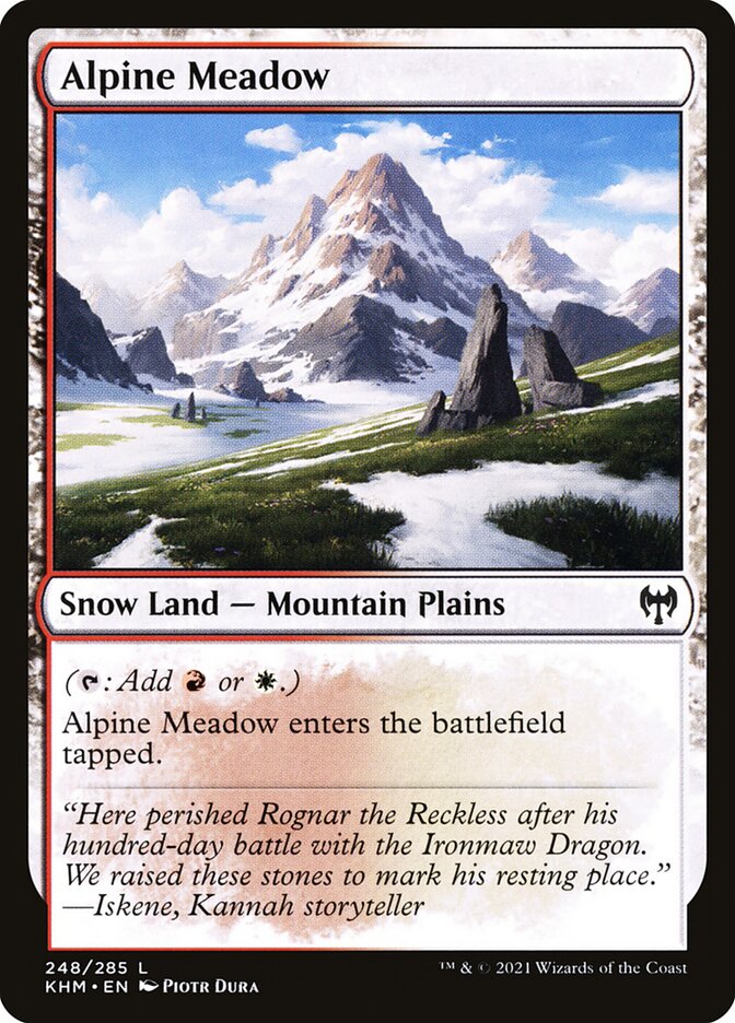 Alpine Meadow (248) - Kaldheim (KHM)