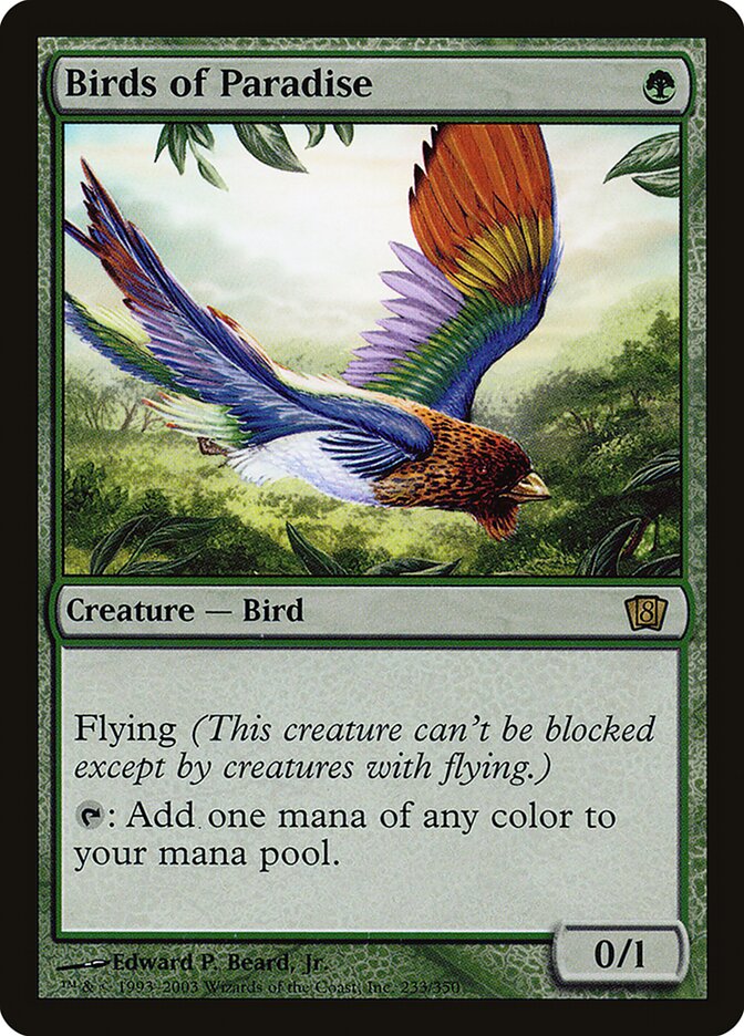 Birds of Paradise (233) - Eighth Edition (8ED)