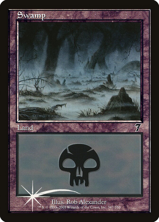 Swamp (347) - Seventh Edition (7ED)