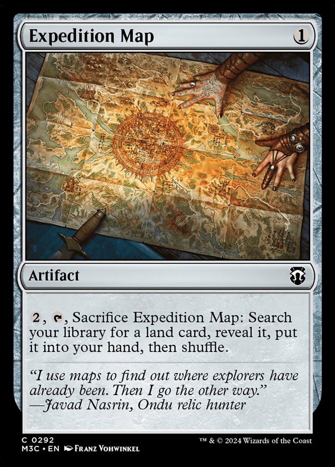 Expedition Map (292) - Modern Horizons 3 Commander (M3C)