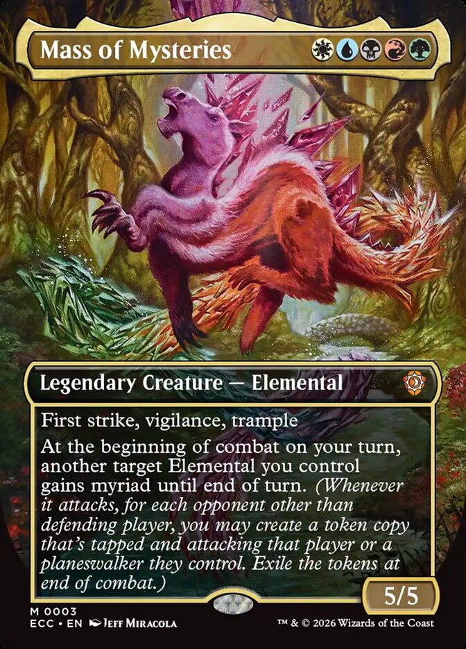 Mass of Mysteries (3) - Lorwyn Eclipsed Commander (ECC)