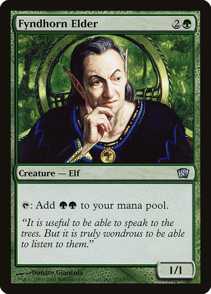 Fyndhorn Elder (251) - Eighth Edition (8ED)