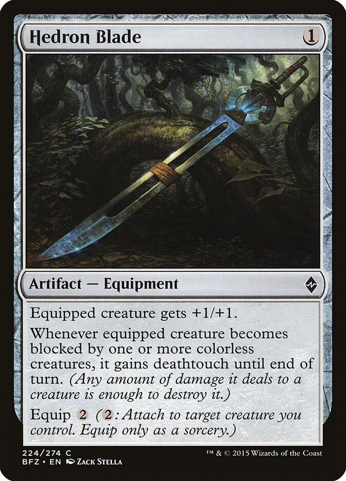 Hedron Blade (224) - Battle for Zendikar (BFZ)