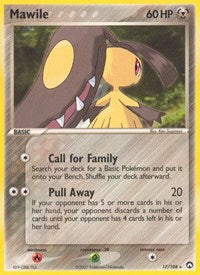 Mawile (17) - EX Power Keepers (PK)