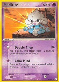 Meditite (65) - EX Hidden Legends (HL)