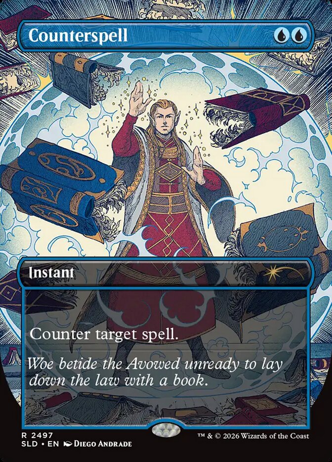 Counterspell (2497) - Secret Lair Drop (SLD)