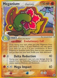Meganium Delta Species (4) - EX Dragon Frontiers (DF)
