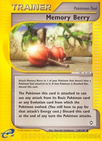 Memory Berry (128) - Aquapolis (AQ)