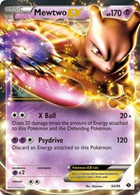 Mewtwo EX (54) - Next Destinies (NXD)