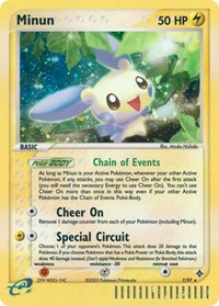 Minun (7) - EX Dragon (DR)