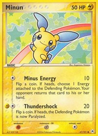 Minun (67) - EX Hidden Legends (HL)