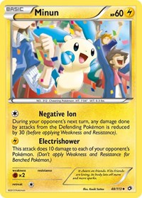 Minun (48) - Legendary Treasures (LTR)