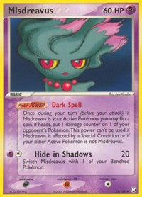 Misdreavus (25) - EX Team Rocket Returns (RR)