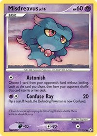 Misdreavus (91) - Diamond and Pearl (DP)