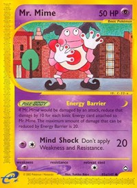 Mr Mime 95a (095a) - Aquapolis (AQ)