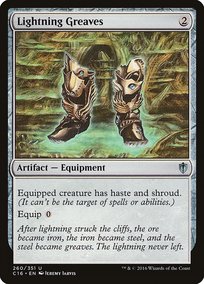 Lightning Greaves (260) - Commander 2016 (C16)