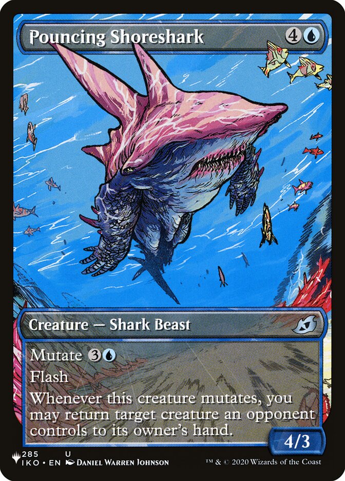 Pouncing Shoreshark (IKO-285) - The List (PLST)