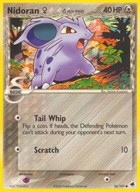 Nidoran F Delta Species (56) - EX Dragon Frontiers (DF)
