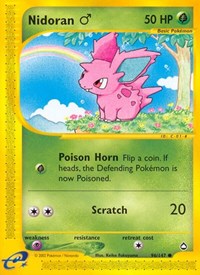 Nidoran M (96) - Aquapolis (AQ)
