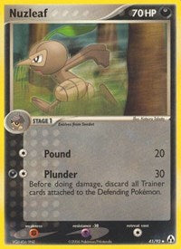 Nuzleaf (41) - EX Legend Maker (LM)
