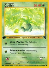 Oddish (63) - Team Rocket (TR)