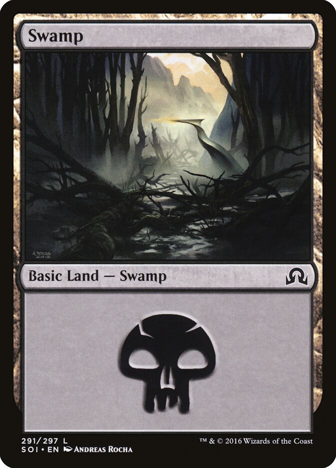 Swamp (291) - Shadows over Innistrad (SOI)