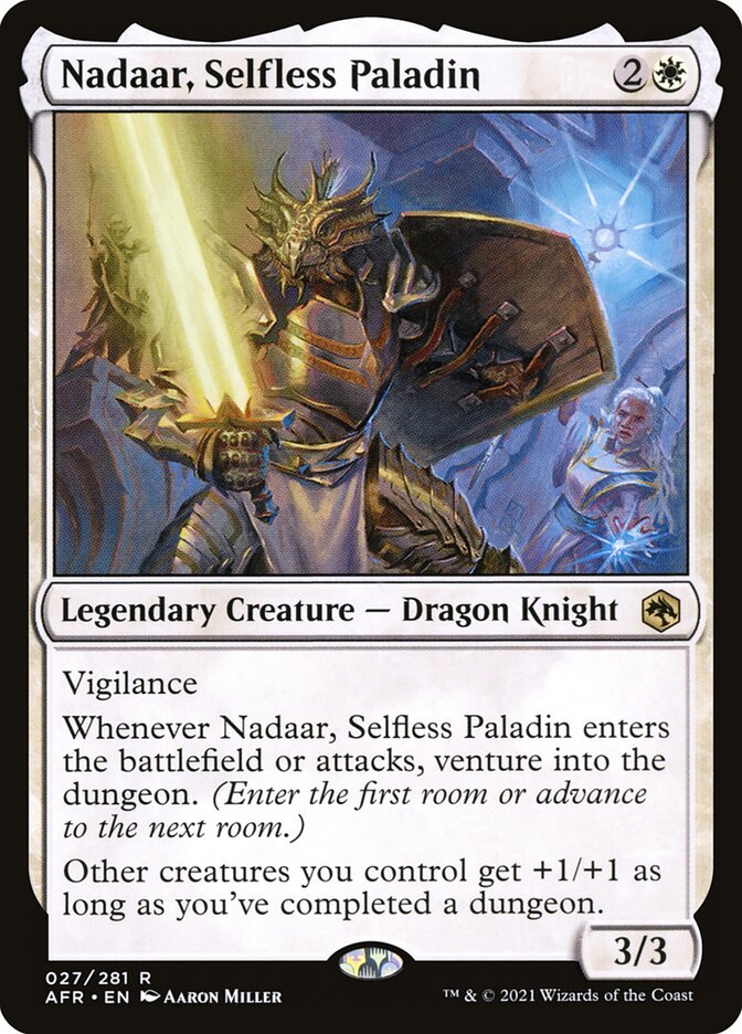 Nadaar, Selfless Paladin (27) - Adventures in the Forgotten Realms (AFR)