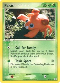 Paras (72) - FireRed & LeafGreen (RG)