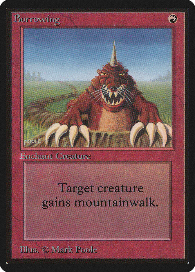 Burrowing (139) - Limited Edition Beta (LEB)