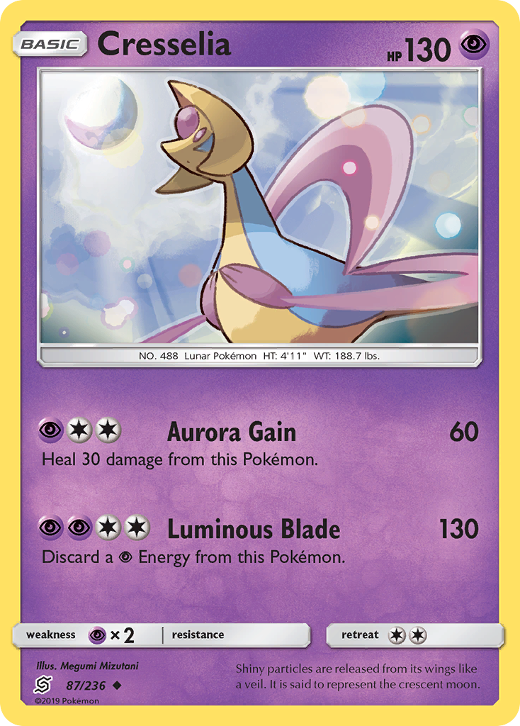 Cresselia (87/236) - Unified Minds (UNM)