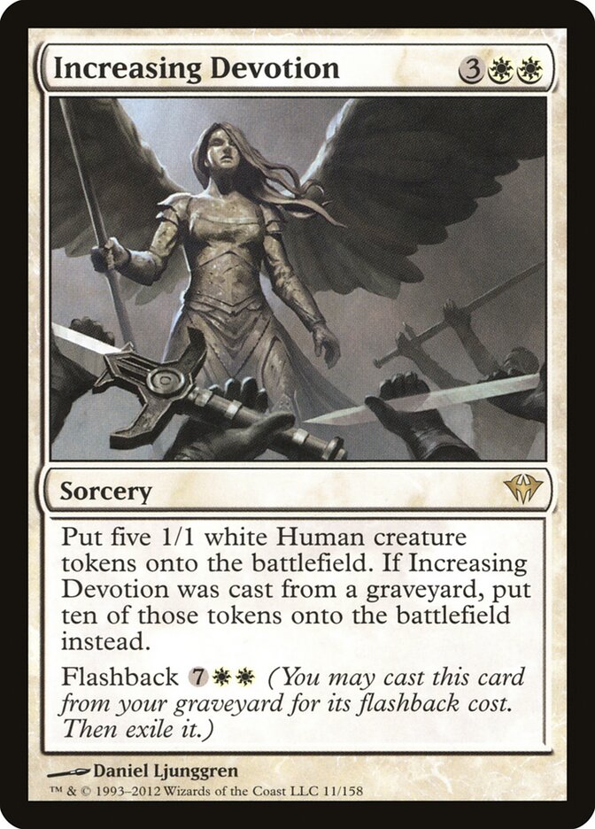 Increasing Devotion (11) - Dark Ascension (DKA)