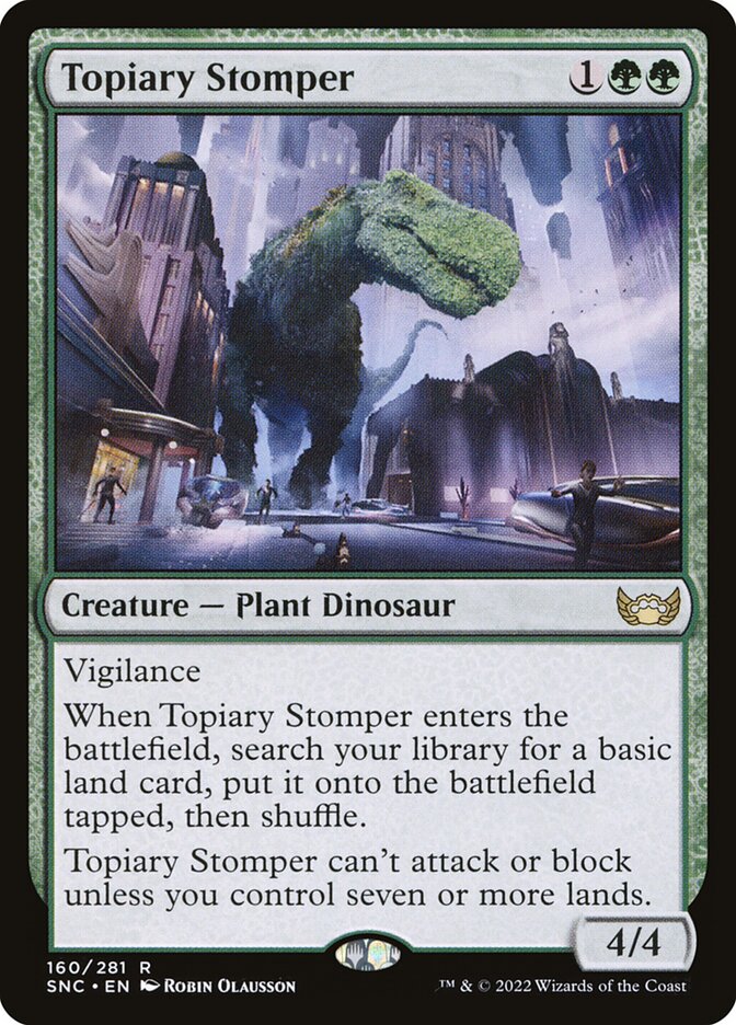 Topiary Stomper (160) - Streets of New Capenna (SNC)